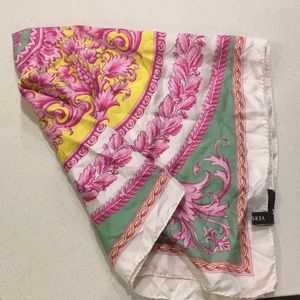 Versace silk square scarf